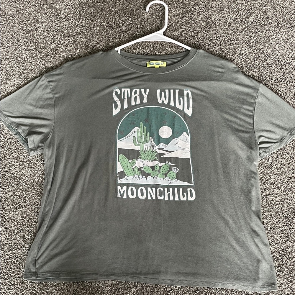 Stay Wild Moonchild T-Shirt -Comfy and Light!
